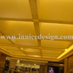 Luminescent Stone Lighting Box on the Ceiling