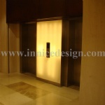 Translucent Artificial Alabaster Stone Wall Decoration for Elevator