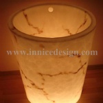 Translucent Stone Basin and Sink