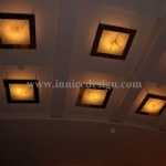 Translucent Stone Ceiling Lighting
