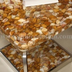 Innice River Pebble Stone Table Top