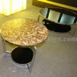 Innice River Pebble Stone table top solid surface