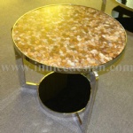 Innice River Pebble Stone chair solid surface