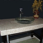 Innice River Pebble Stone Counter Top