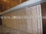 Shell mosaic indoor decoration application