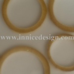 Resin panel with small bamboos circle