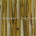 Resin panel with yellow mini-bamboo